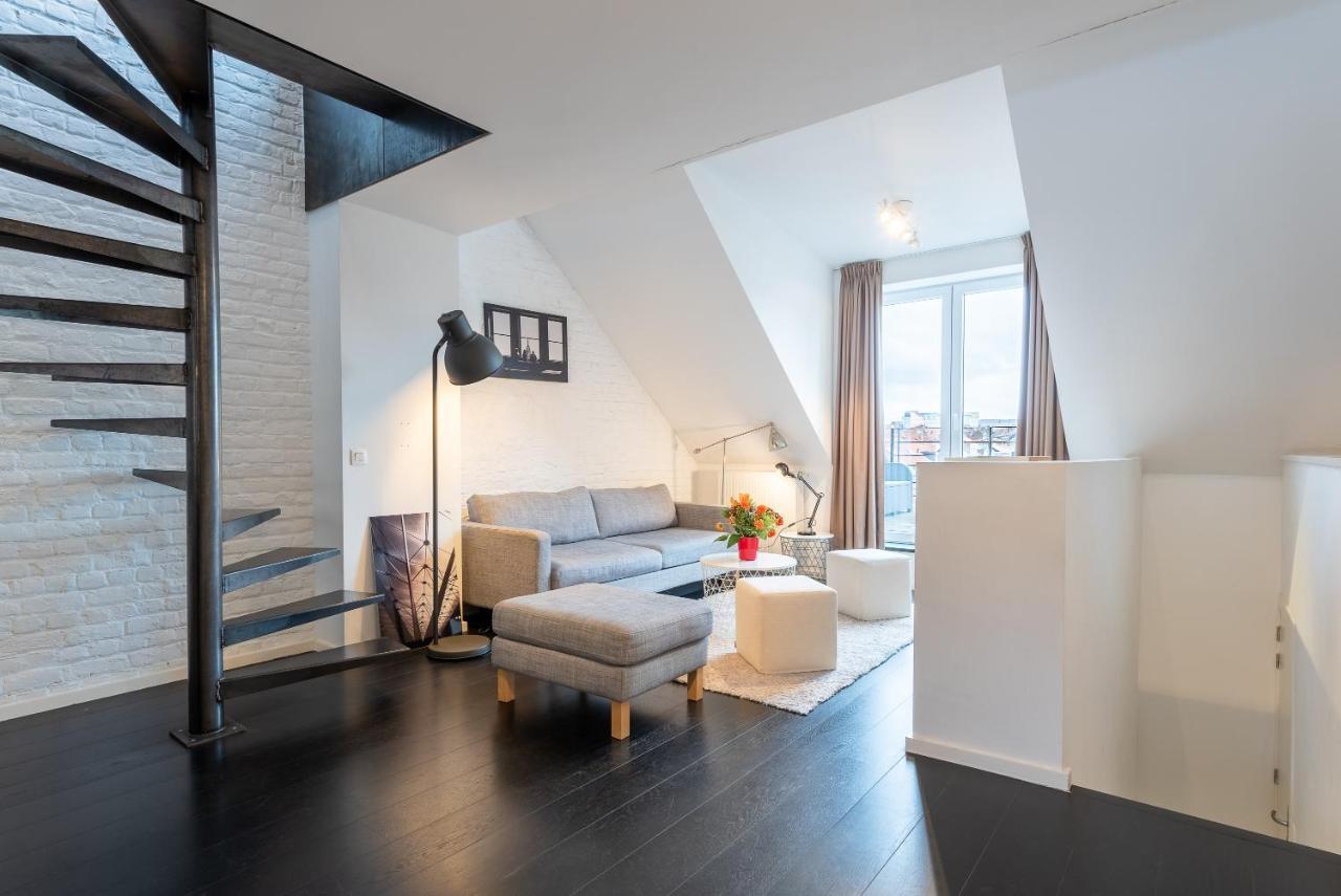 דירות בריסל Flagey Penthouse Duplex מראה חיצוני תמונה
